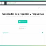 Generador de preguntas y respuestas