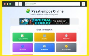 Pasatiempos online gratuitos