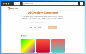 AI Gradient Generator