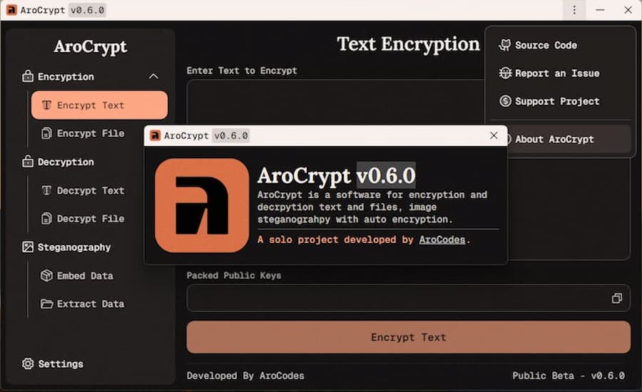 AroCrypt
