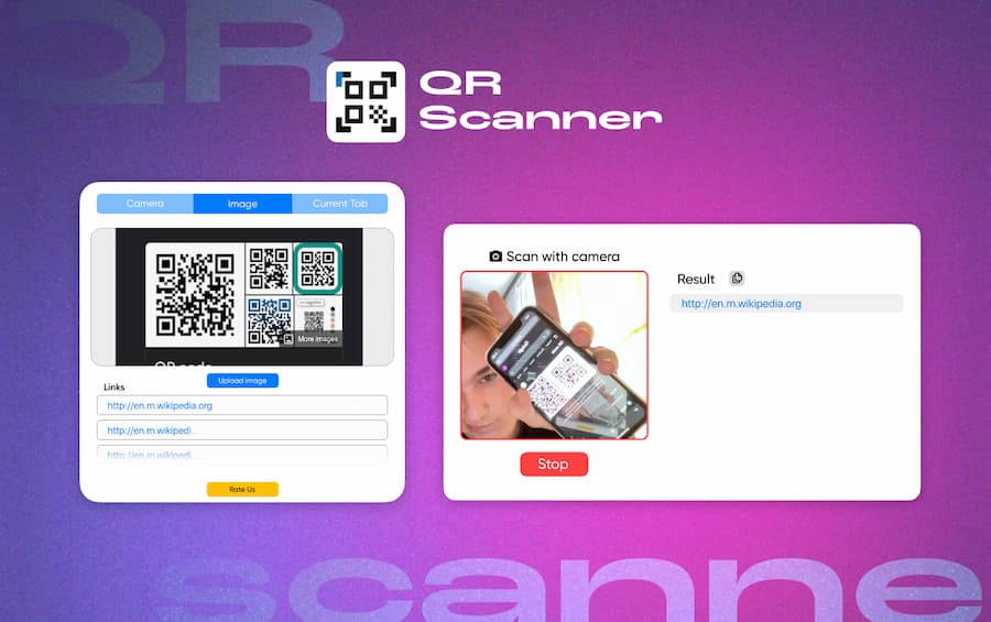 Lector de QR para Chrome