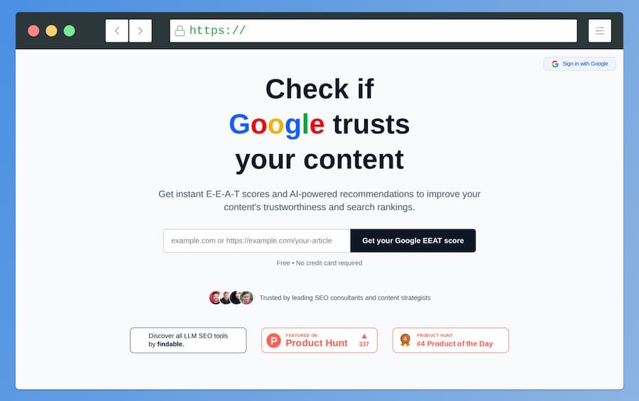 LLM SEO EEAT