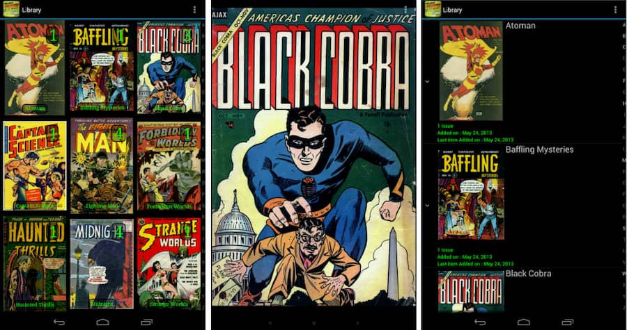 Challenger Comics Viewer