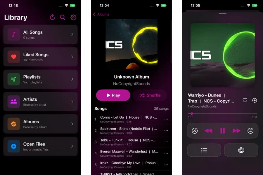 Cosmos Offline Music Player