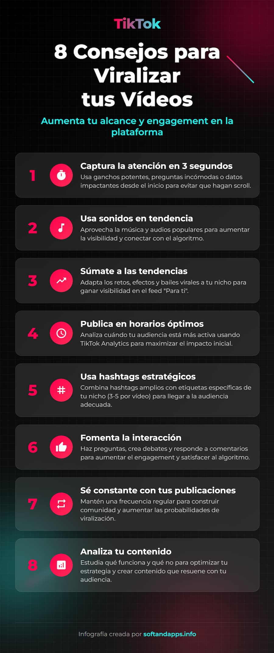 8 consejos probados para viralizar tus vídeos en TikTok