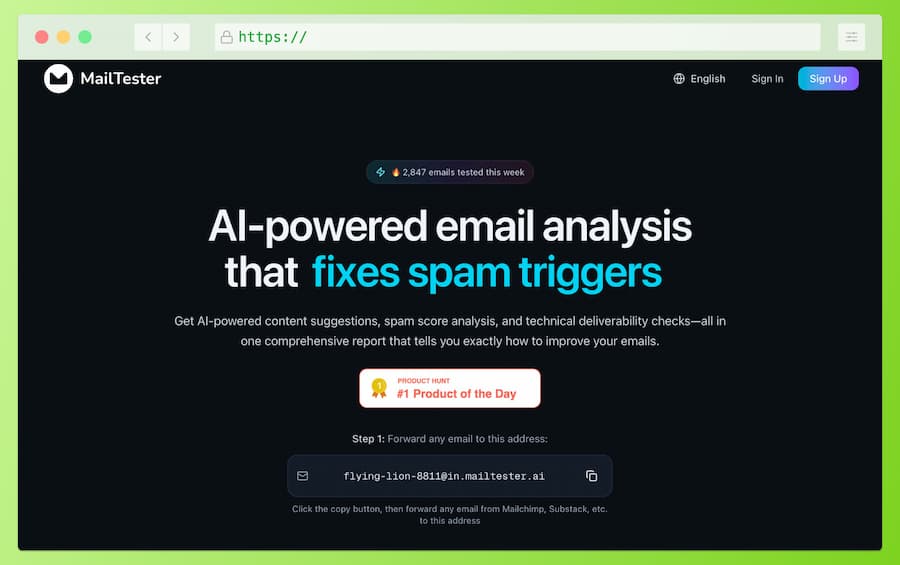 MailTester AI