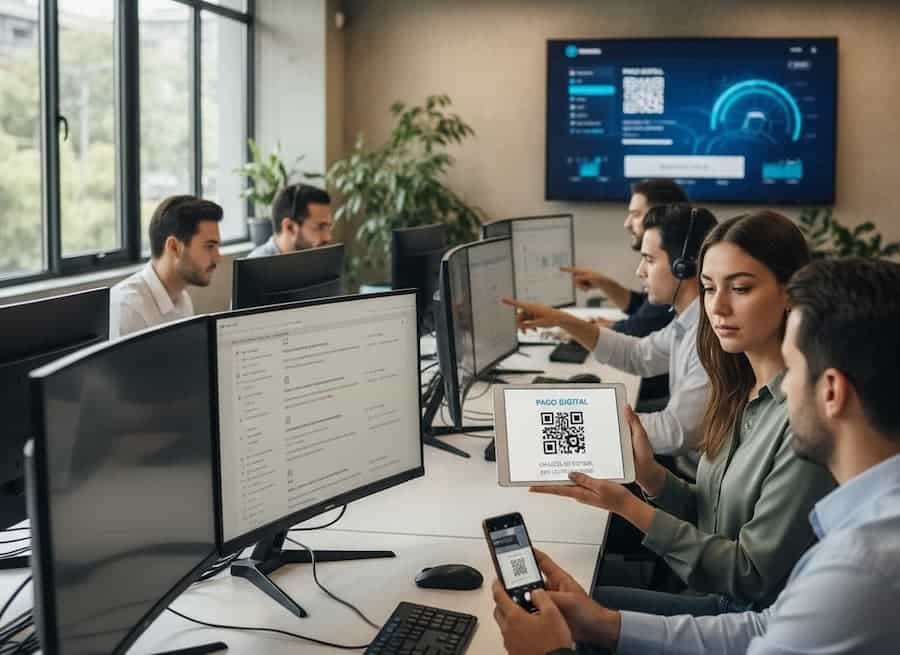 Pago de domiciliaciones con enlace