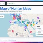 World Map of Human Ideas