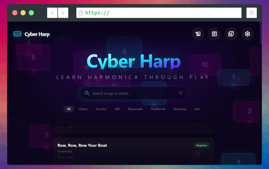 Cyber Harp